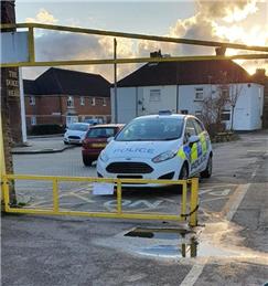 PCSOs visit Dunton Green