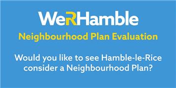 Would You Like to See Hamble-le-Rice Consider a Neighbourhood Plan?
