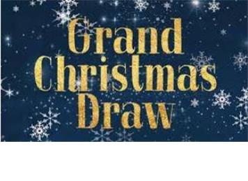 Grand Christmas Draw - Saturday 24th November