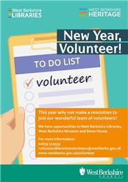 West Berkshire Libraries Message of the Month for January 2020