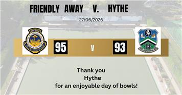 Friendly V Hythe