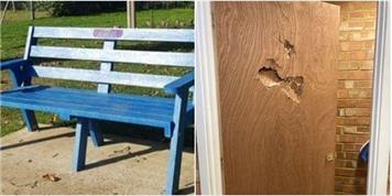 Vandalism in Ditton