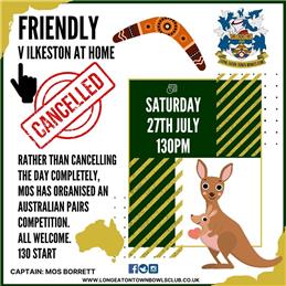 Saturday 27th July
