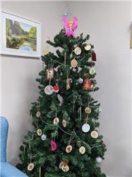 Tree decorating time
