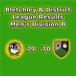 Bletchley & District Men's League Result