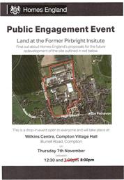 Pirbright Institute Site Drop In Event 7th November
