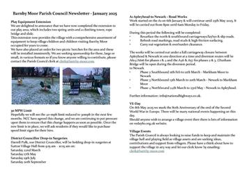 January 2025 Newsletter