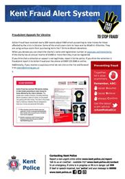 Kent Fraud Alert System
