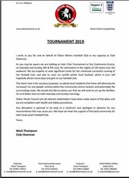 DITTON MINORS FC FOOTBALL TOURNAMENT