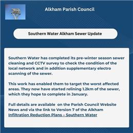 Southern Water - Groundwater / winter readiness update in Alkham