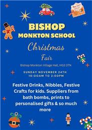 Bishop Monkton School Christmas Fair