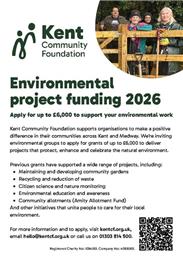 Grants of up to £6,000 for Community Environmental Projects