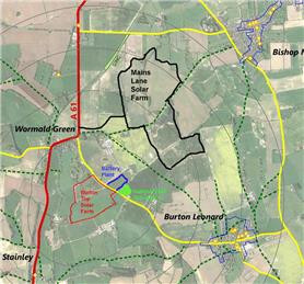 MAINS LANE SOLAR FARM - DEADLINE FOR COMMUNICATION - THURSDAY 31st OCTOBER