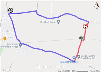 Temporary Road closure - Wilson Lane, South Darenth