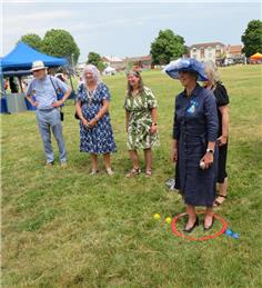 Cultural Festival attracts some possible new recruits.