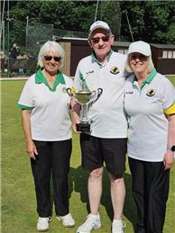 First trophy of the year