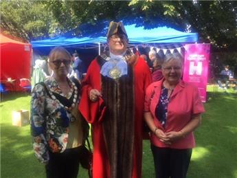 Mayor attends......Thetford Heritage Open Day