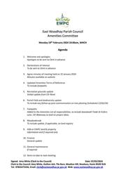 Planning Meeting 19/02/2024