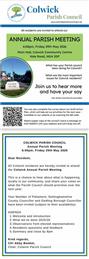 Annual Public Meeting - Friday 29th May 2026