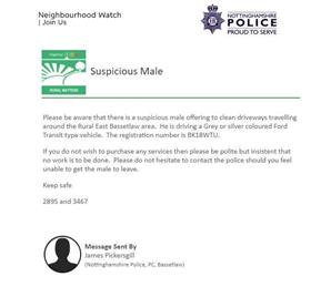 Neighbourhood Watch Alerts
