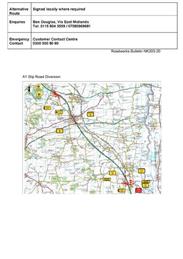 Road works on Marlock Close - Advance Notice for 28 October 2020