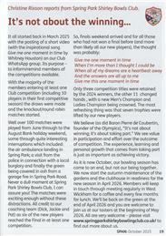 News from Spring Park Shirley Bowling Green - SPAN Magazine  - Mar 2026