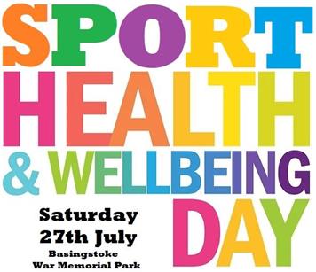  - Sport, Health & Wellbeing Day - Sat 27th July