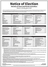 Notice of Elections