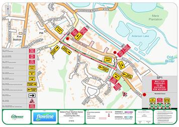 Advanced notification of road closure - Maitland Road, Needham  Market