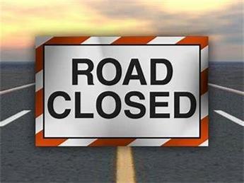 Road Closed Between Leaton and Fitz