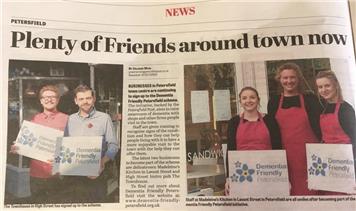 More friends around town