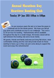 Marathon Day -Tuesday 30th June
