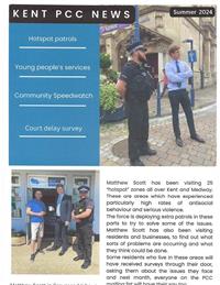 Summer Newsletter from Kent's Police & Crime Commissioner