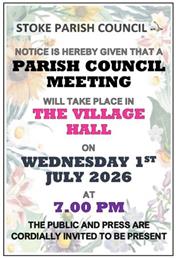 JULY PARISH COUNCIL MEETING