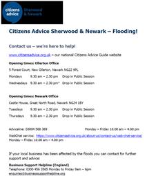 Flooding Advice