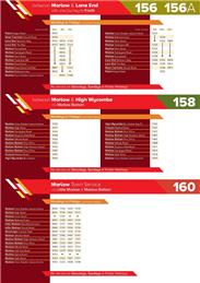 New Little Marlow to Marlow bus timetable from September 2025