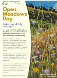 MARCHES MEADOW GROUP – open meadows day 4th July , 10am – 4pm
