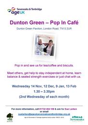 AgeUK Dunton Green Pop In Cafe