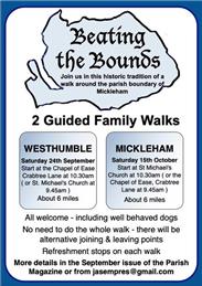 Beating the Bounds Walk - 24th September & 15th October 2022