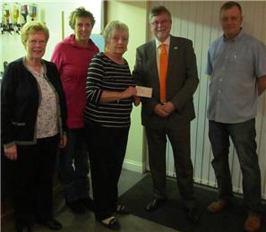 CLUB'S BOOST FOR AIR AMBULANCE