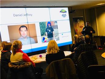 A successful evening training session - with local dentists