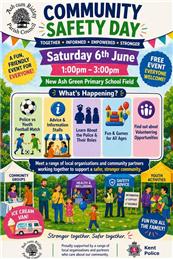 Community Safety Day – Saturday 6th June