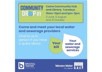 Wessex Water & Bristol Water Community Drop In- Calne
