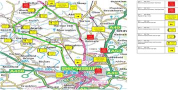 Road Closed at Preston Gubbals 23rd-25th May
