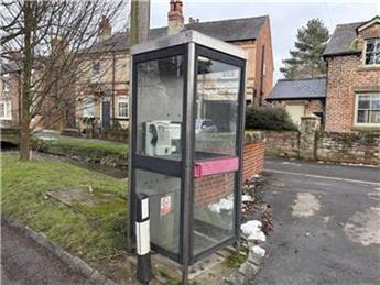 LAST CALL ON VILLAGE PHONEBOX