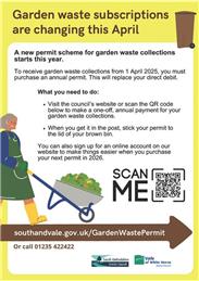 Garden waste subscriptions are changing in April