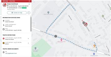 Green End Street Closure