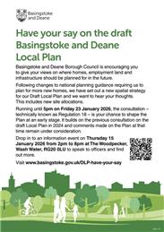 Local Plan:Have your say on the draft Basingstoke and Deane Local Plan