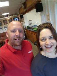 Celebrity Visitor at the Athletic