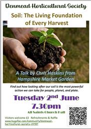 Talk on Tuesday 2nd June :- 